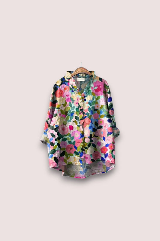 Alisa™ – Blus i exklusivt linne